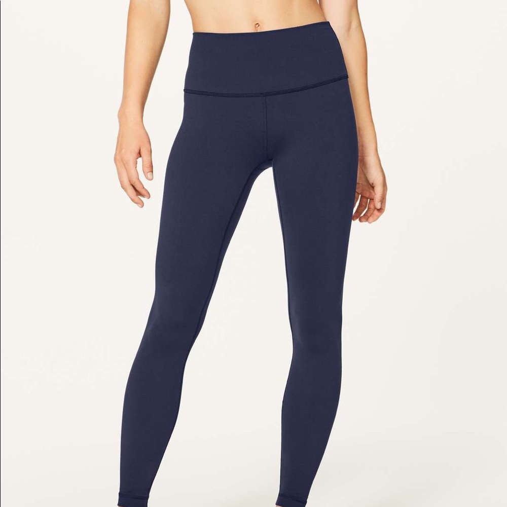 Navy blue hi rise wunder under